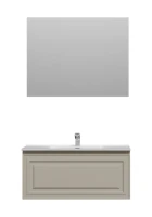 Мебель для ванной комнаты Sancos Very 90 beige soft, раковина CN7002