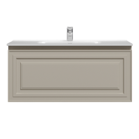 Мебель для ванной комнаты Sancos Very 90 beige soft, раковина CN7002