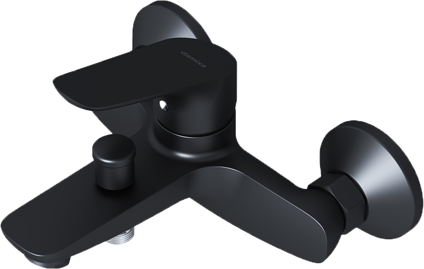 Душевой комплект Смеситель Damixa Jupiter 771000301 + Стойка Scandinavian Pure 936000300