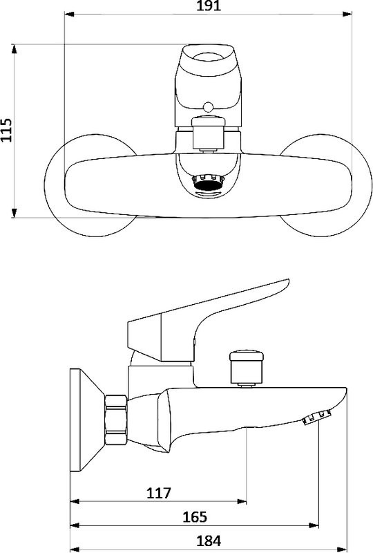 Душевой комплект Смеситель Damixa Jupiter 771000301 + Стойка Scandinavian Pure 936000300