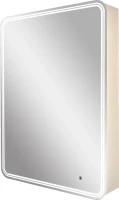 Зеркало-шкаф Art&Max Verona R 60х80 белое, с LED-подсветкой, 6000К