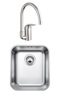 Комплект Мойка Blanco Supra 340-U + Смеситель Grohe Euroeco
