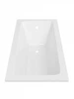 Акриловая ванна Teymi Helmi 150x70 см, пристенная, белая, с каркасом