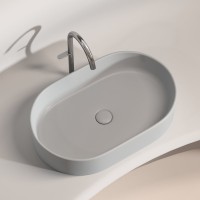 Накладная раковина Ceramicanova Element CN6048MW белая матовая Накладная раковина Ceramicanova Element CN6048MW белая матовая