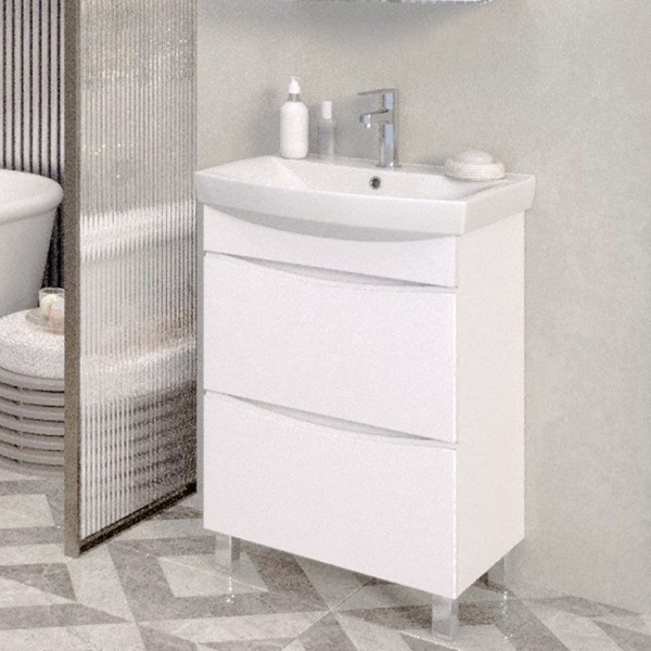 Тумба с раковиной Emmy Клермонт 55