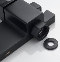 Гигиенический душ Shevanik S6105H-1 со смесителем, черный