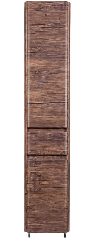 Шкаф пенал для ванной Style Line Атлантика 35 L, старое дерево