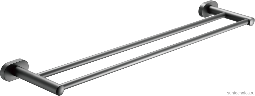 Держатель для полотенец Shevanik SG5127T оружейная сталь