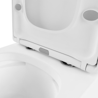 Комплект Lavinia Boho Унитаз приставной Aveo Rimless 3306404R + Крышка-сиденье Aveo 33290600 с микролифтом + Бачок скрытого монтажа RelFix 38020010 + Кнопка RelFix 3805001W + Дозатор RelFix 38040010