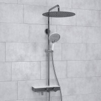 Душевая стойка Wasserkraft Aller A113.117.059.CH Thermo с термостатом, хром