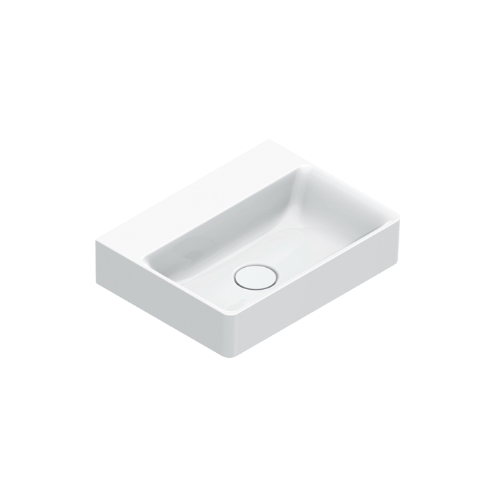 Накладная раковина Catalano Green 0420450001 глянцевая белая, прямоугольная