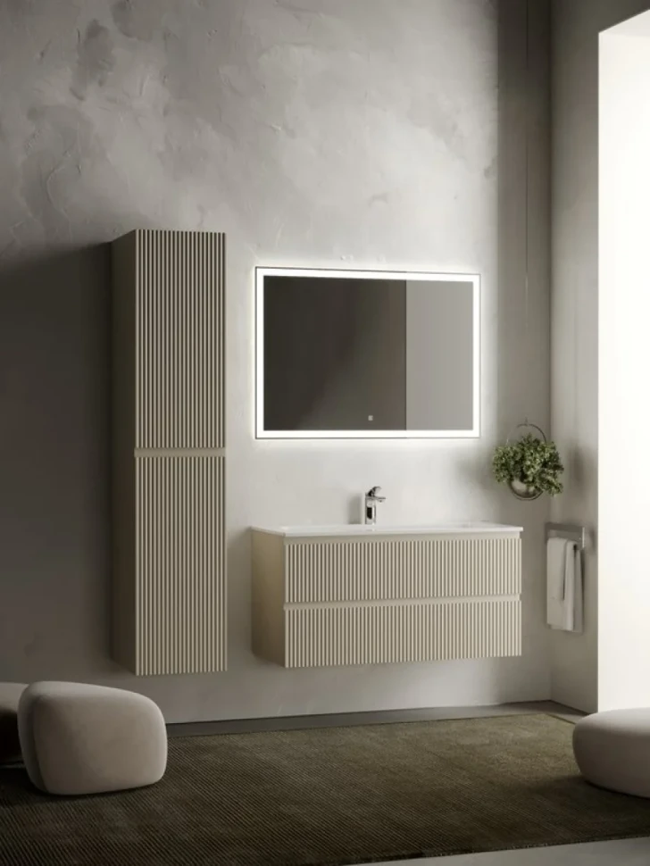 Тумба под раковину Sancos Snob R 100, beige soft