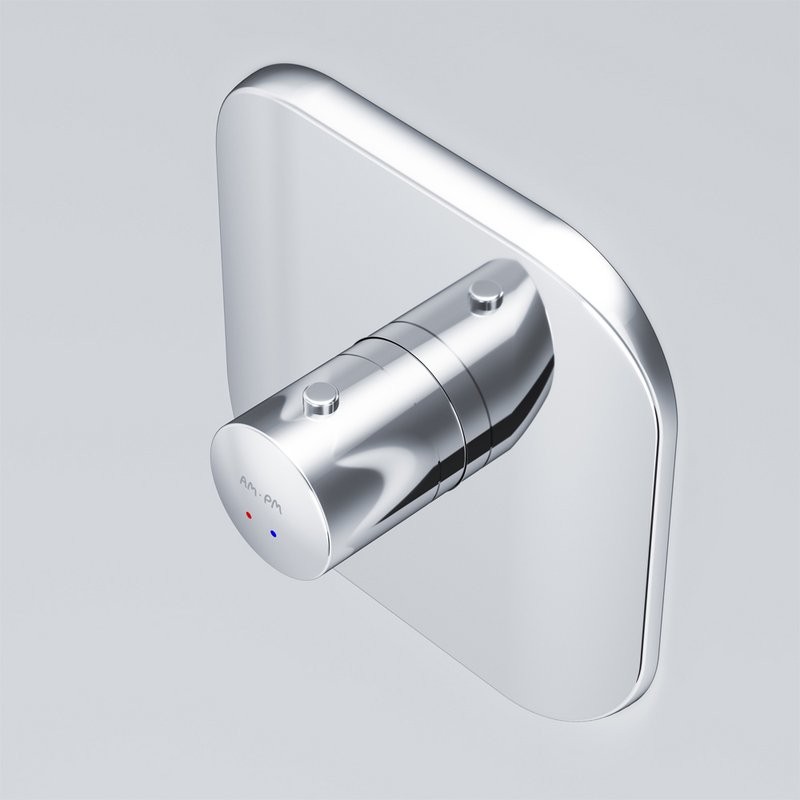Термостатический смеситель встраиваемый AM.PM Sensation F3075500 С ВНУТРЕННЕЙ ЧАСТЬЮ, хром