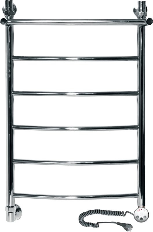 Полотенцесушитель электрический Ника Arc ЛД ВП 80/50 прав с полкой