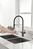Смеситель для кухни Gravity, вороненая сталь, Gr213888-GM, Starke-Paulmark Смеситель для кухни Gravity, вороненая сталь, Gr213888-GM, Starke-Paulmark