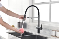 Смеситель для кухни Gravity, вороненая сталь, Gr213888-GM, Starke-Paulmark Смеситель для кухни Gravity, вороненая сталь, Gr213888-GM, Starke-Paulmark