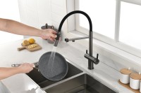 Смеситель для кухни Gravity, вороненая сталь, Gr213888-GM, Starke-Paulmark Смеситель для кухни Gravity, вороненая сталь, Gr213888-GM, Starke-Paulmark