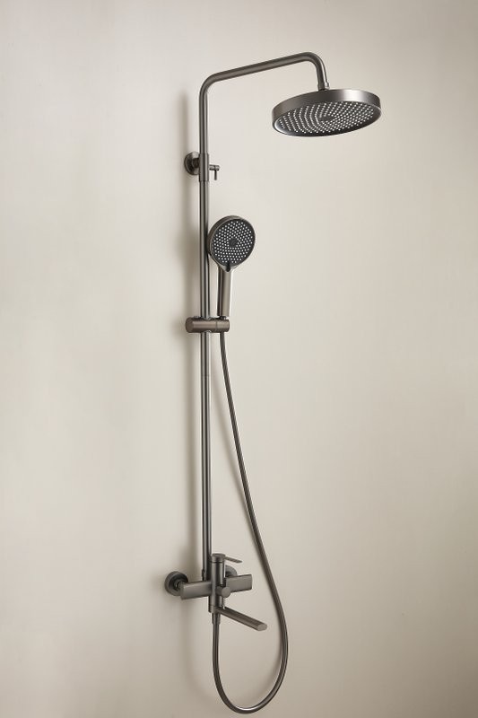 Душевая стойка BELZ B813 B24813-3 оружейная сталь