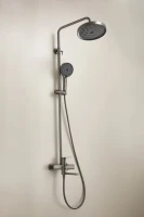 Душевая стойка BELZ B813 B24813-3 оружейная сталь Душевая стойка BELZ B813 B24813-3 оружейная сталь