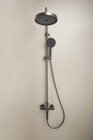 Душевая стойка BELZ B813 B24813-3 оружейная сталь