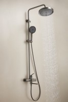 Душевая стойка BELZ B813 B24813-3 оружейная сталь