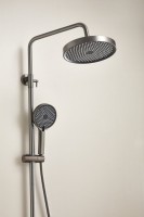 Душевая стойка BELZ B813 B24813-3 оружейная сталь