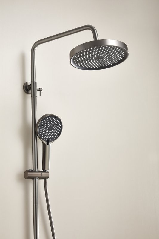 Душевая стойка BELZ B813 B24813-3 оружейная сталь