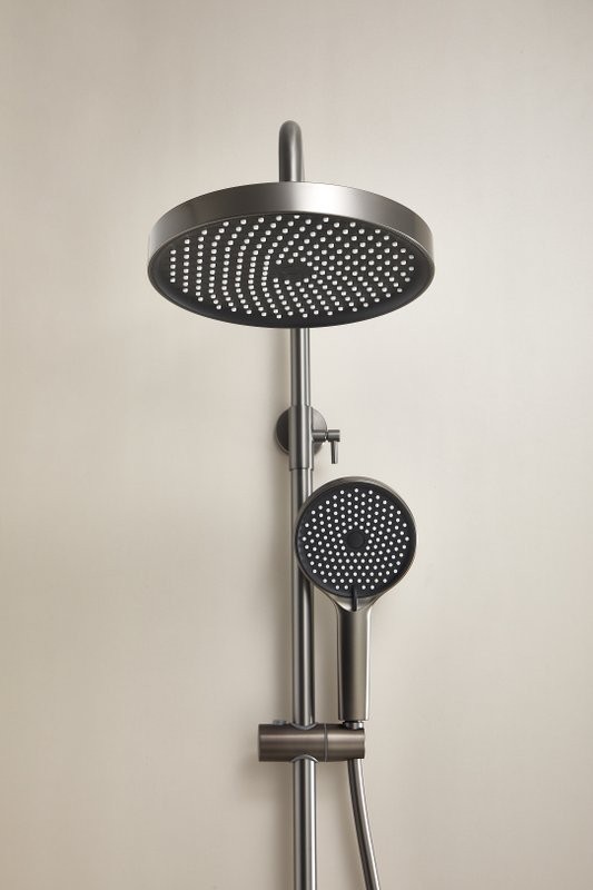 Душевая стойка BELZ B813 B24813-3 оружейная сталь