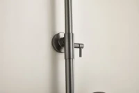 Душевая стойка BELZ B813 B24813-3 оружейная сталь Душевая стойка BELZ B813 B24813-3 оружейная сталь