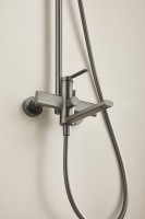 Душевая стойка BELZ B813 B24813-3 оружейная сталь