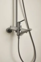 Душевая стойка BELZ B813 B24813-3 оружейная сталь Душевая стойка BELZ B813 B24813-3 оружейная сталь