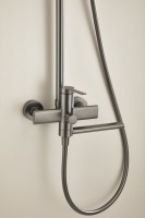 Душевая стойка BELZ B813 B24813-3 оружейная сталь