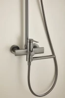 Душевая стойка BELZ B813 B24813-3 оружейная сталь Душевая стойка BELZ B813 B24813-3 оружейная сталь