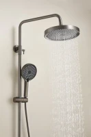 Душевая стойка BELZ B813 B24813-3 оружейная сталь Душевая стойка BELZ B813 B24813-3 оружейная сталь