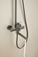 Душевая стойка BELZ B813 B24813-3 оружейная сталь