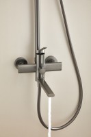 Душевая стойка BELZ B813 B24813-3 оружейная сталь