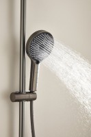 Душевая стойка BELZ B813 B24813-3 оружейная сталь