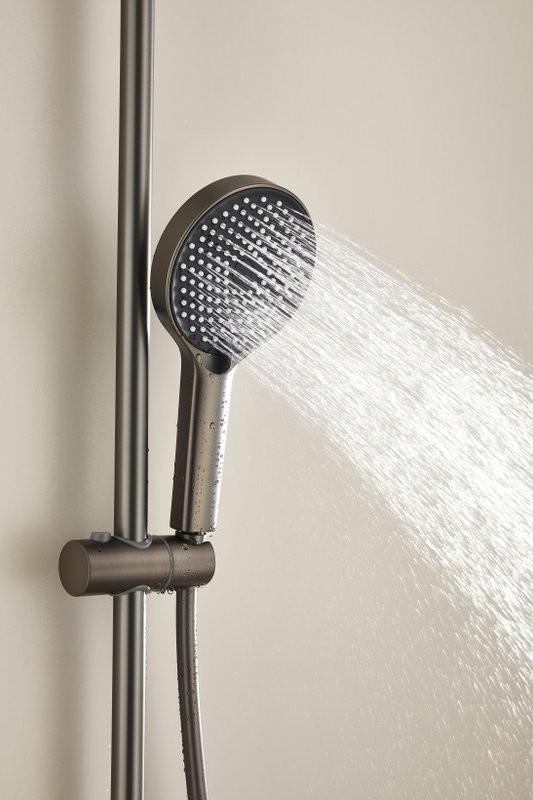 Душевая стойка BELZ B813 B24813-3 оружейная сталь