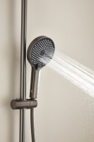 Душевая стойка BELZ B813 B24813-3 оружейная сталь