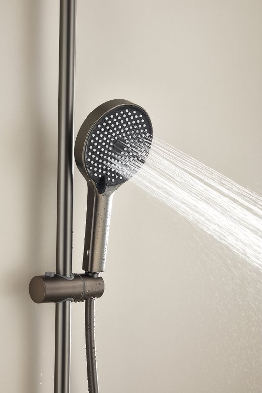 Душевая стойка BELZ B813 B24813-3 оружейная сталь