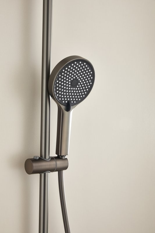 Душевая стойка BELZ B813 B24813-3 оружейная сталь