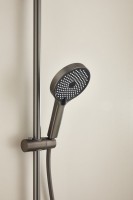 Душевая стойка BELZ B813 B24813-3 оружейная сталь