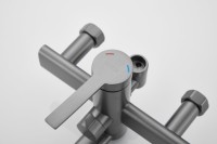 Душевая стойка BELZ B813 B24813-3 оружейная сталь