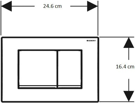 Комплект Унитаз подвесной VitrA Zentrum Round 7786B003-0075 безободковый + Крышка 801-003-019 с микролифтом + Инсталляция Geberit Duofix Delta 458.163.21.1 с кнопкой смыва, хром