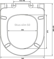 Комплект Унитаз подвесной VitrA Zentrum Round 7786B003-0075 безободковый + Крышка 801-003-019 с микролифтом + Инсталляция Geberit Duofix Delta 458.163.21.1 с кнопкой смыва, хром