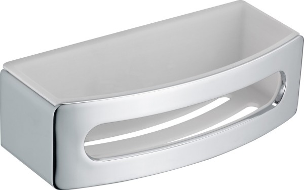 Полка Keuco Elegance new 11658 хром, белая