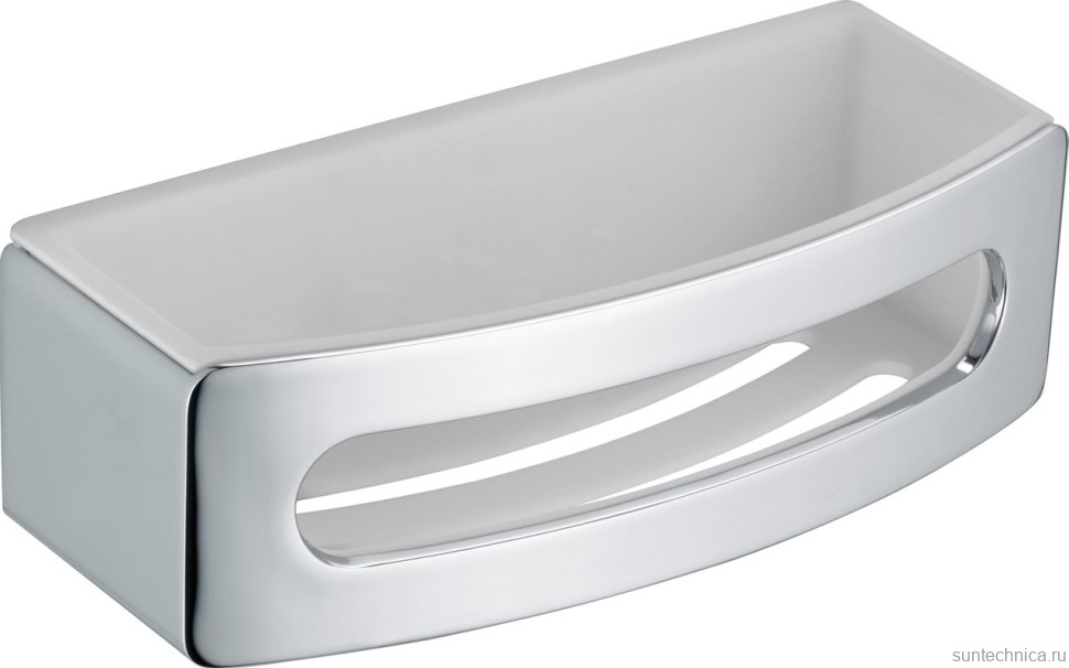 Полка Keuco Elegance new 11658 хром, белая