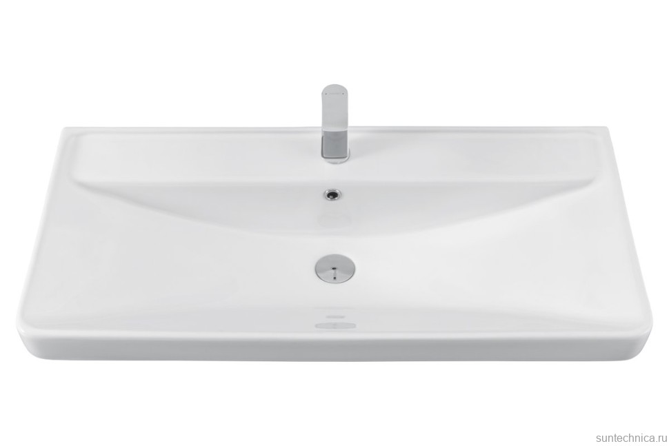 Мебель для ванной комнаты Aquanet Вега 100 подвесная, бежевая