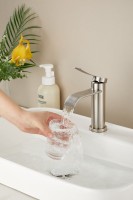 Смеситель для раковины BELZ B812 B10812-1 сатин