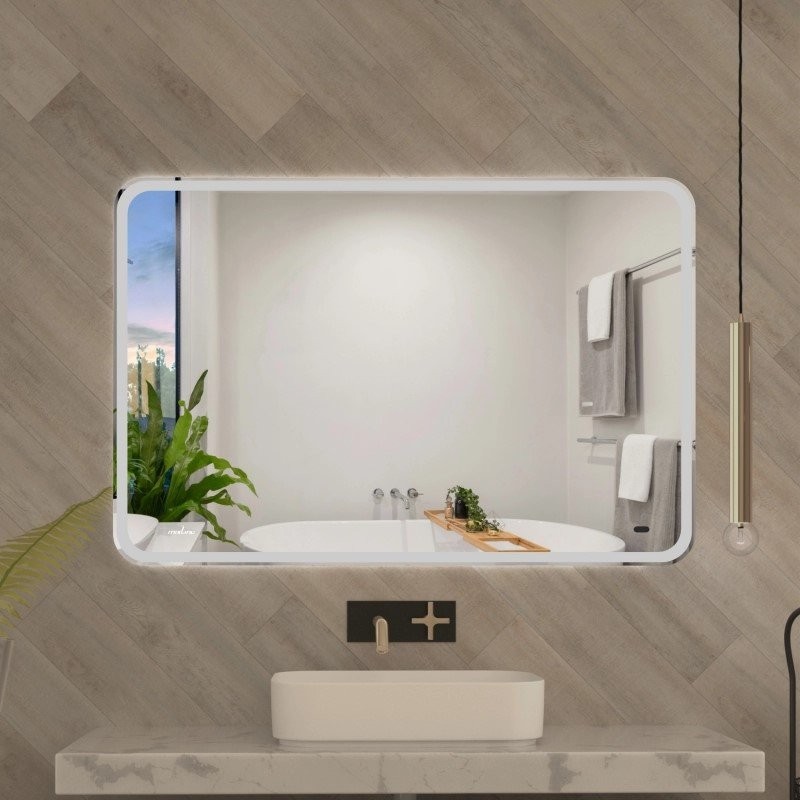 Зеркало Mixline Турин 120 с подсветкой, бесконтактный выключатель